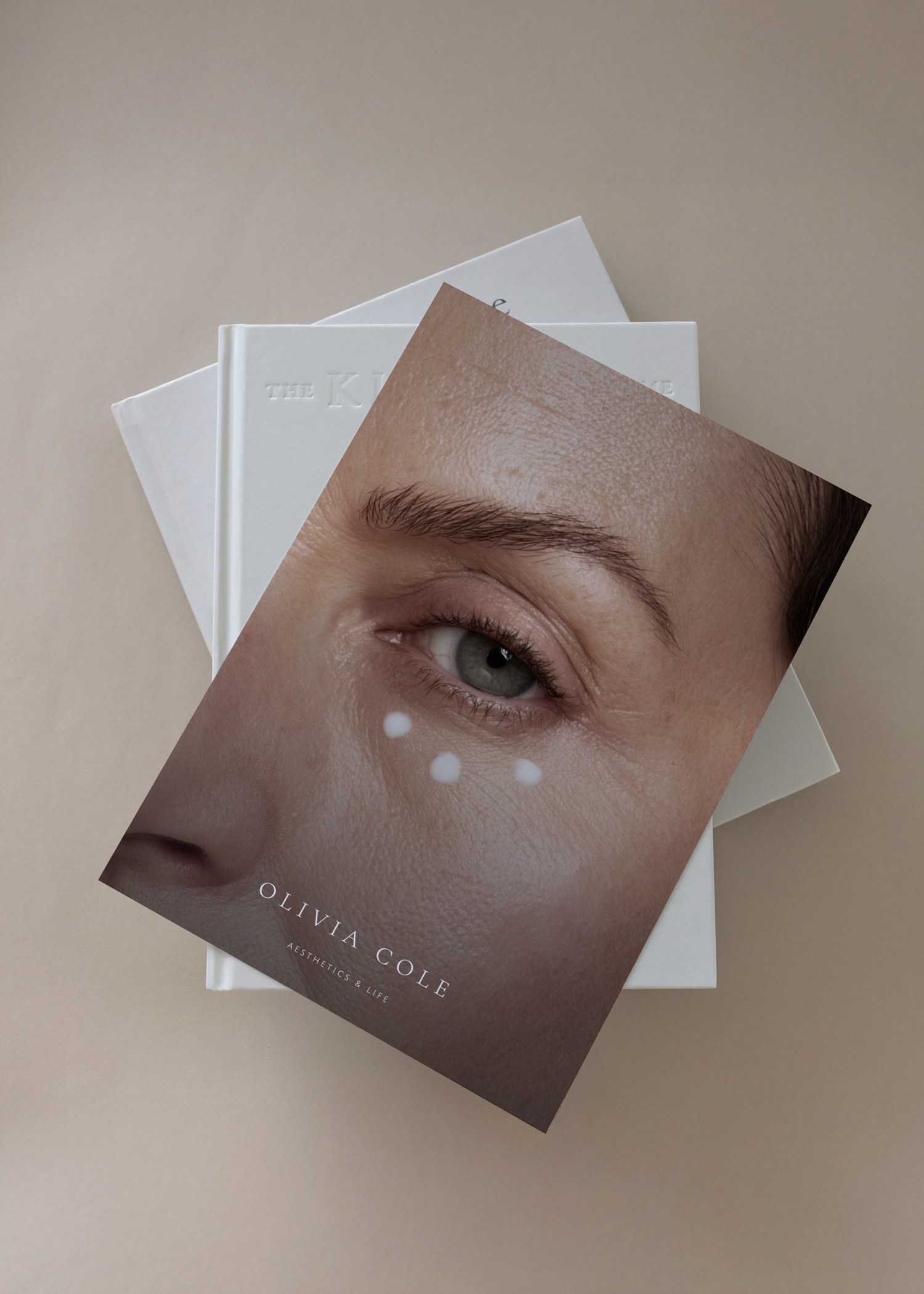Olivia Cole brand booklet designed by JUDE™